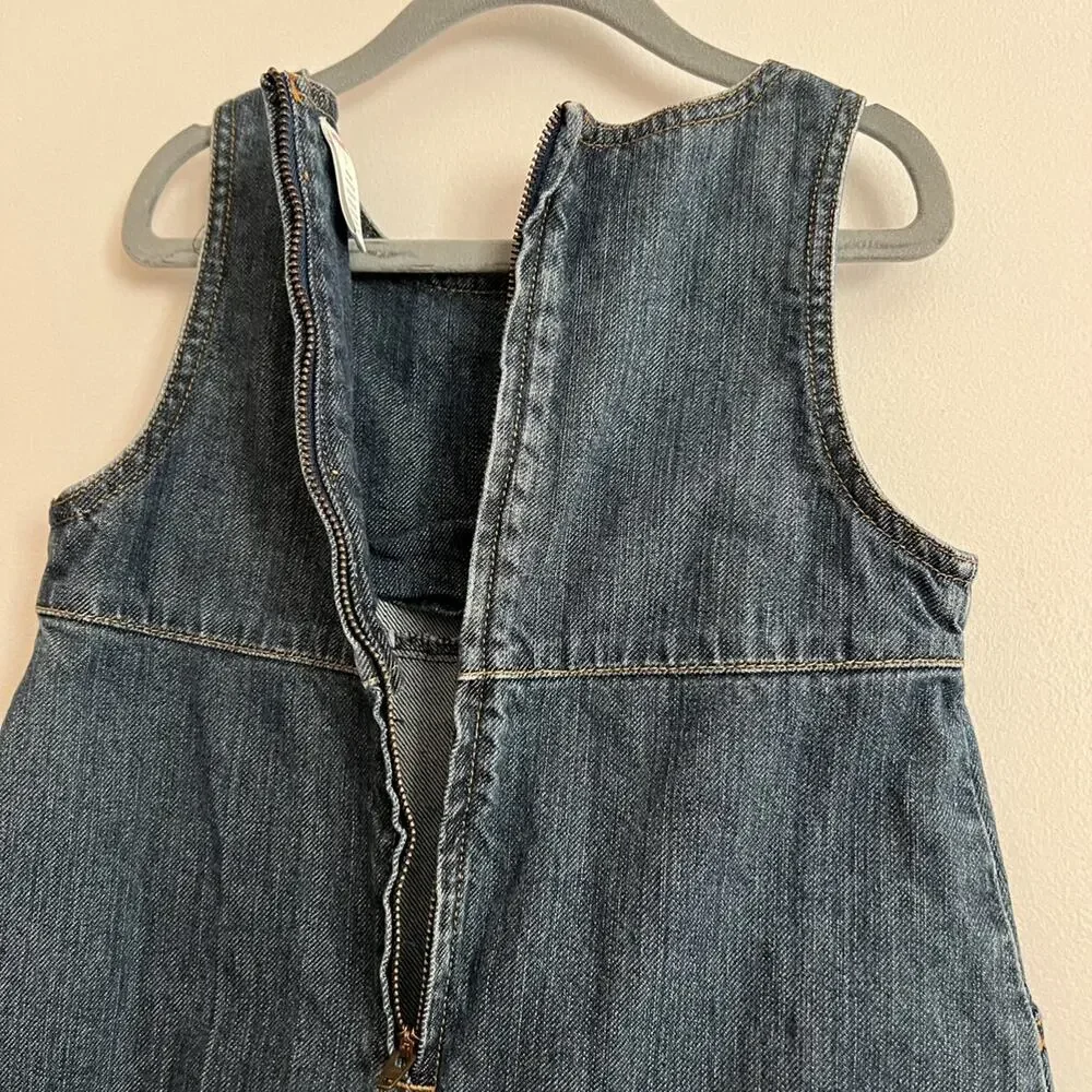 Vintage Gymboree Embroidered Denim Dress
